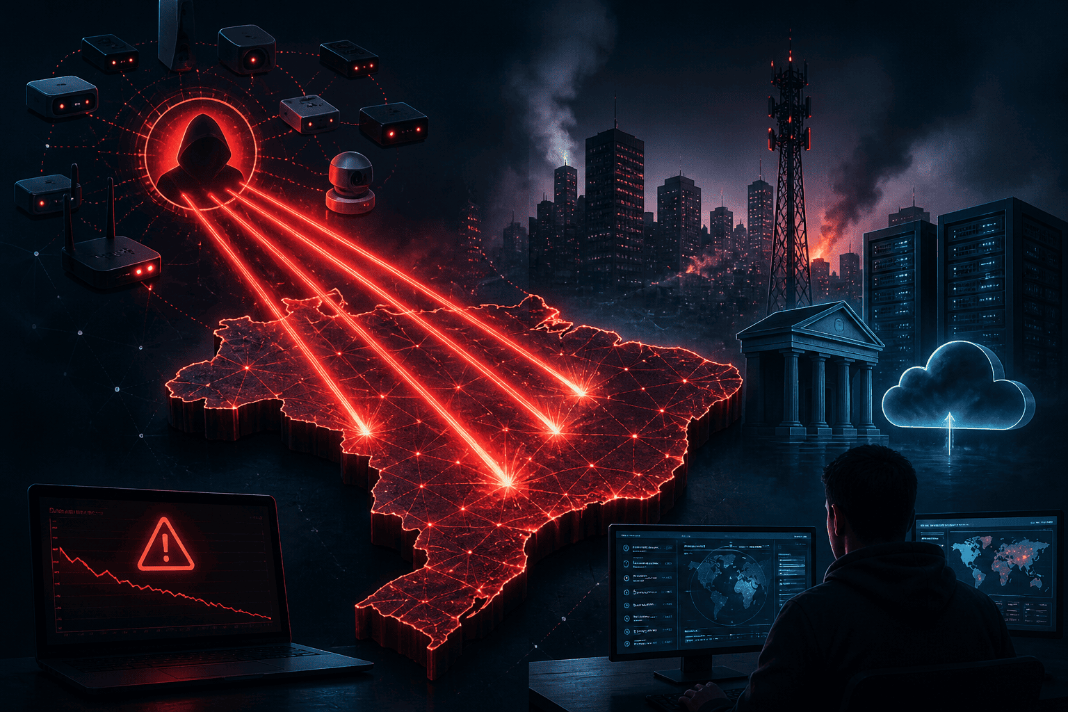 Brasil no Epicentro dos Ataques DDoS: Riscos Operacionais e Pressão Regulatória