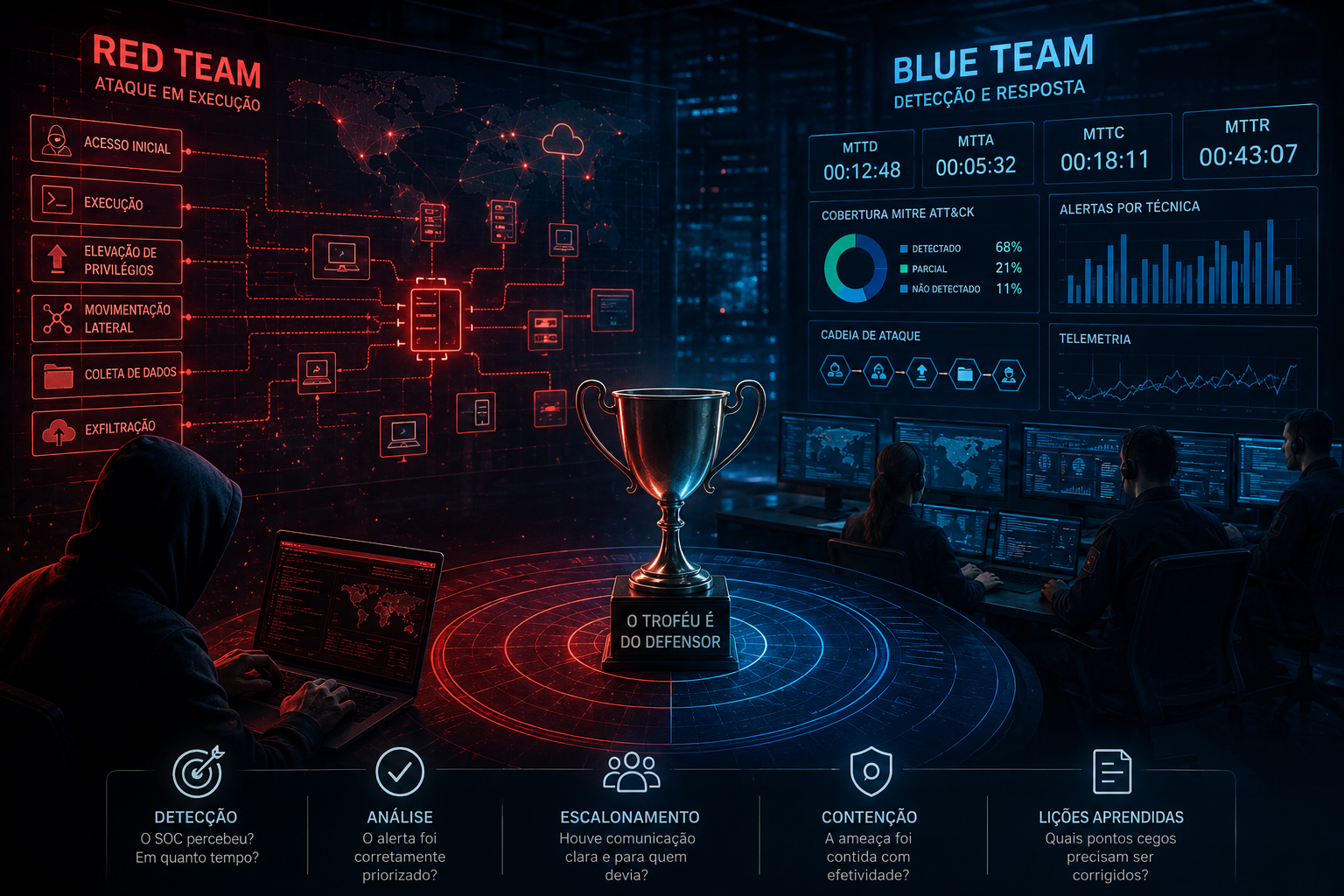 A wargame is not a pentest: why the trophy belongs to the defender